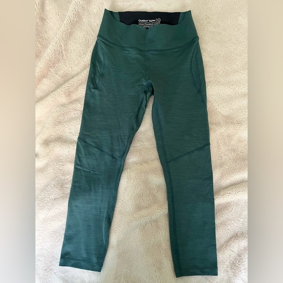 Outdoor Voices TechSweat 3/4 Leggings Evergreen Size S - Picture 7 of 11